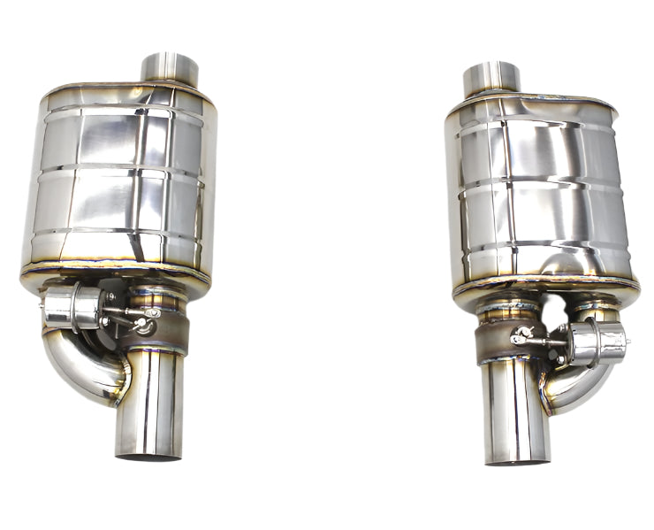 Performance Designed Universal Valved Stainless Exhaust