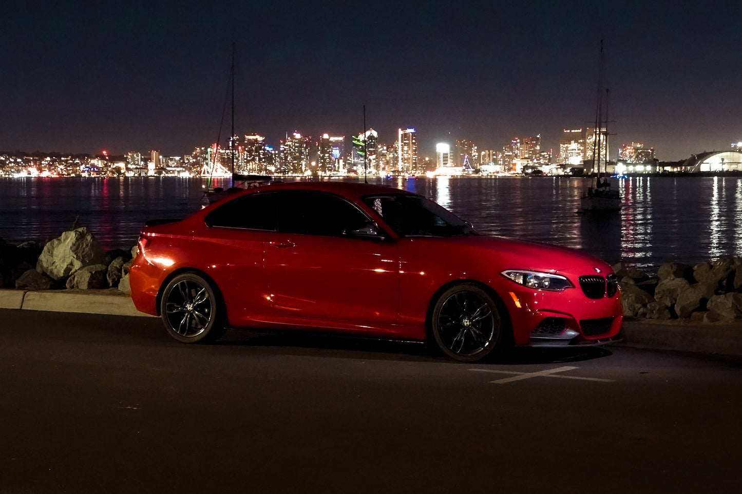 Diamond Designed F22 & F23 (2 Series) Front Aero Splitters