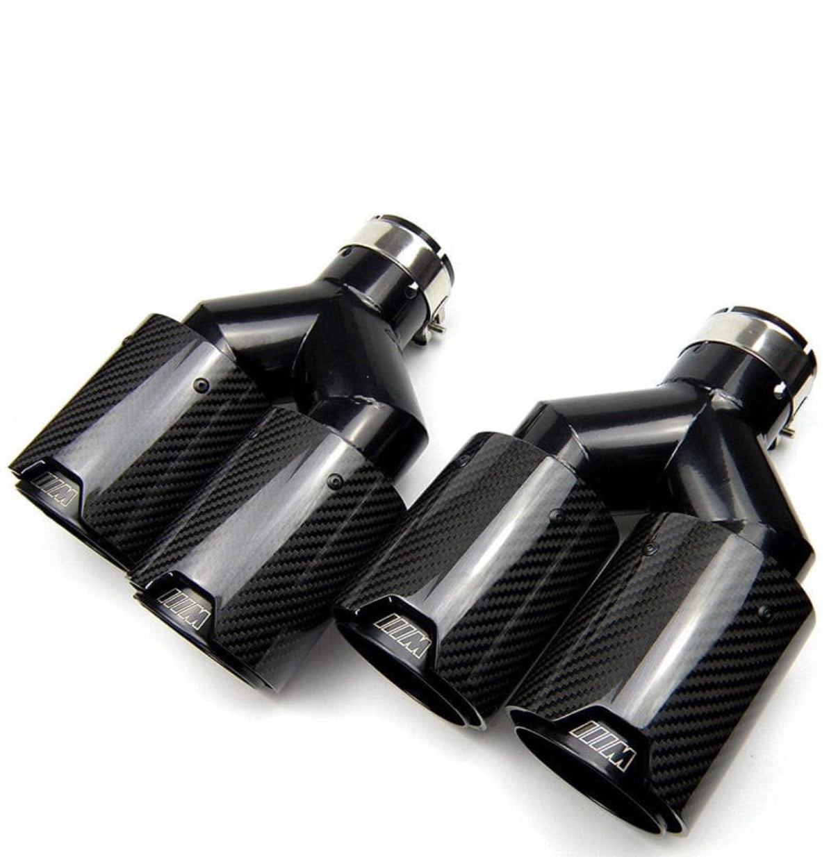 M Performance Designed Carbon Fiber Exhaust Dual Tips
