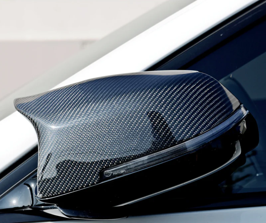 Performance Designed F10 (5 Series) Carbon Fiber Aero Caps