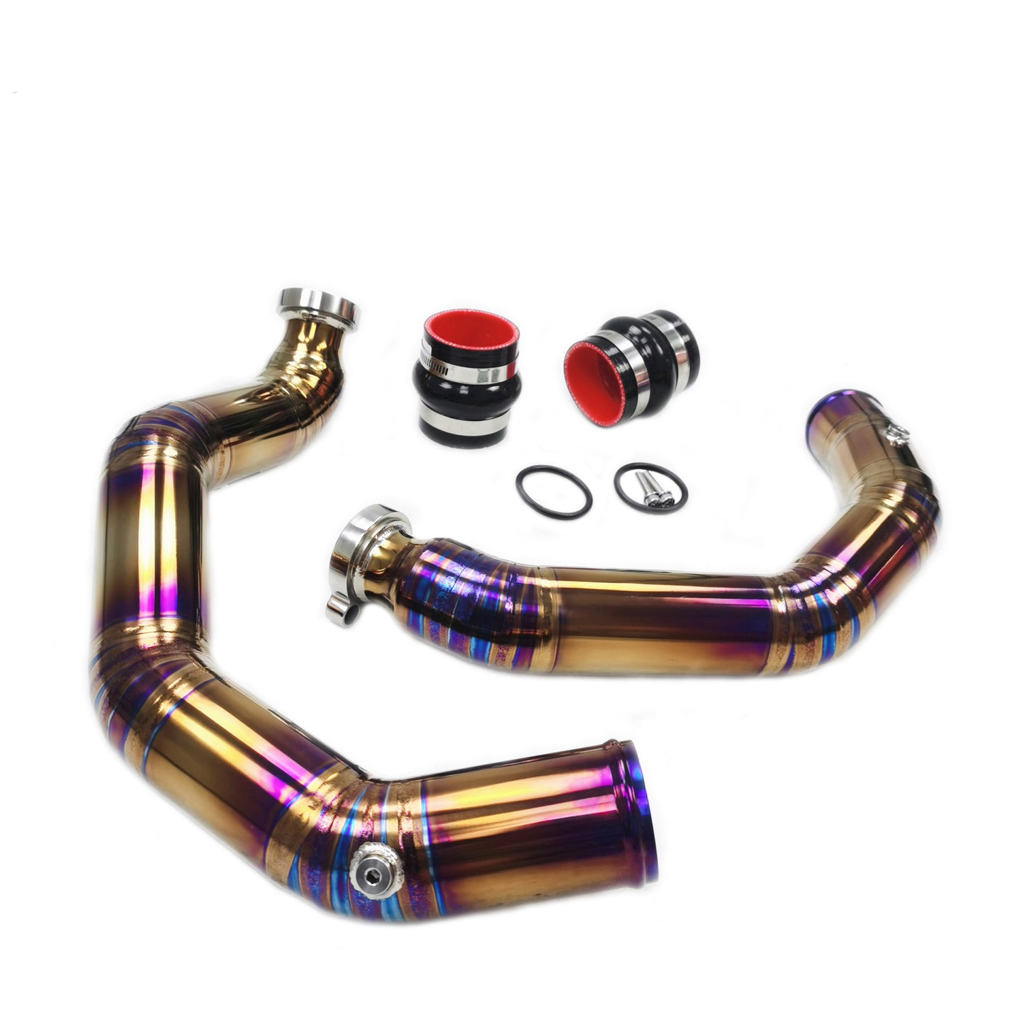 F8X (M3/M4/M2) Titanium Charge Pipes
