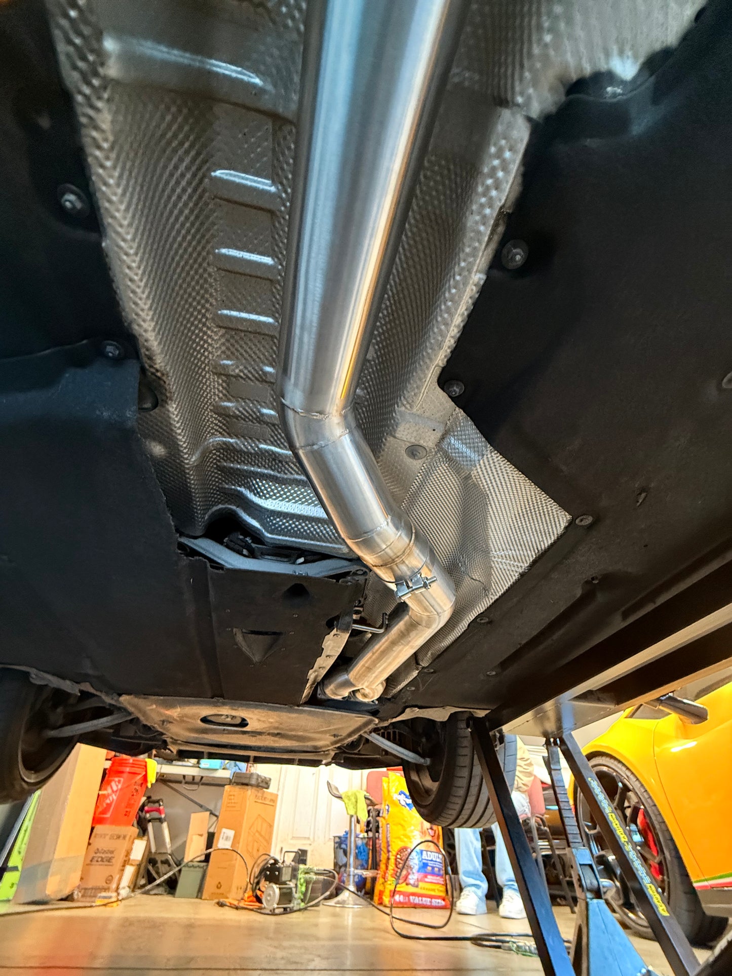 F80 & F82 (M3 & M4) SS304 Single Mid-Pipe