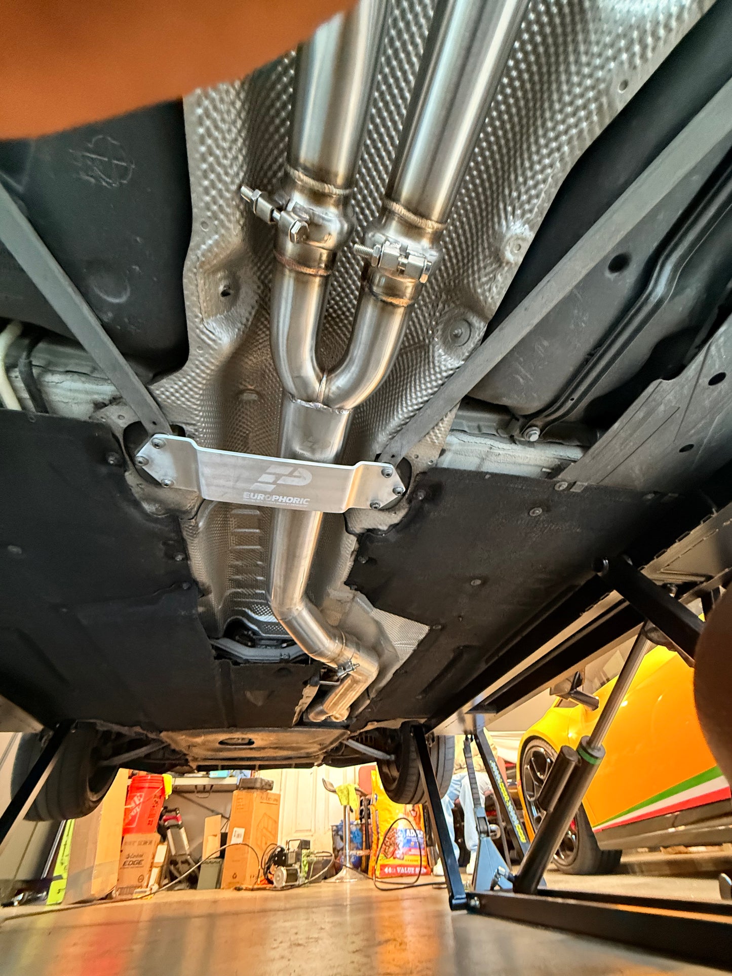 F80 & F82 (M3 & M4) SS304 Single Mid-Pipe
