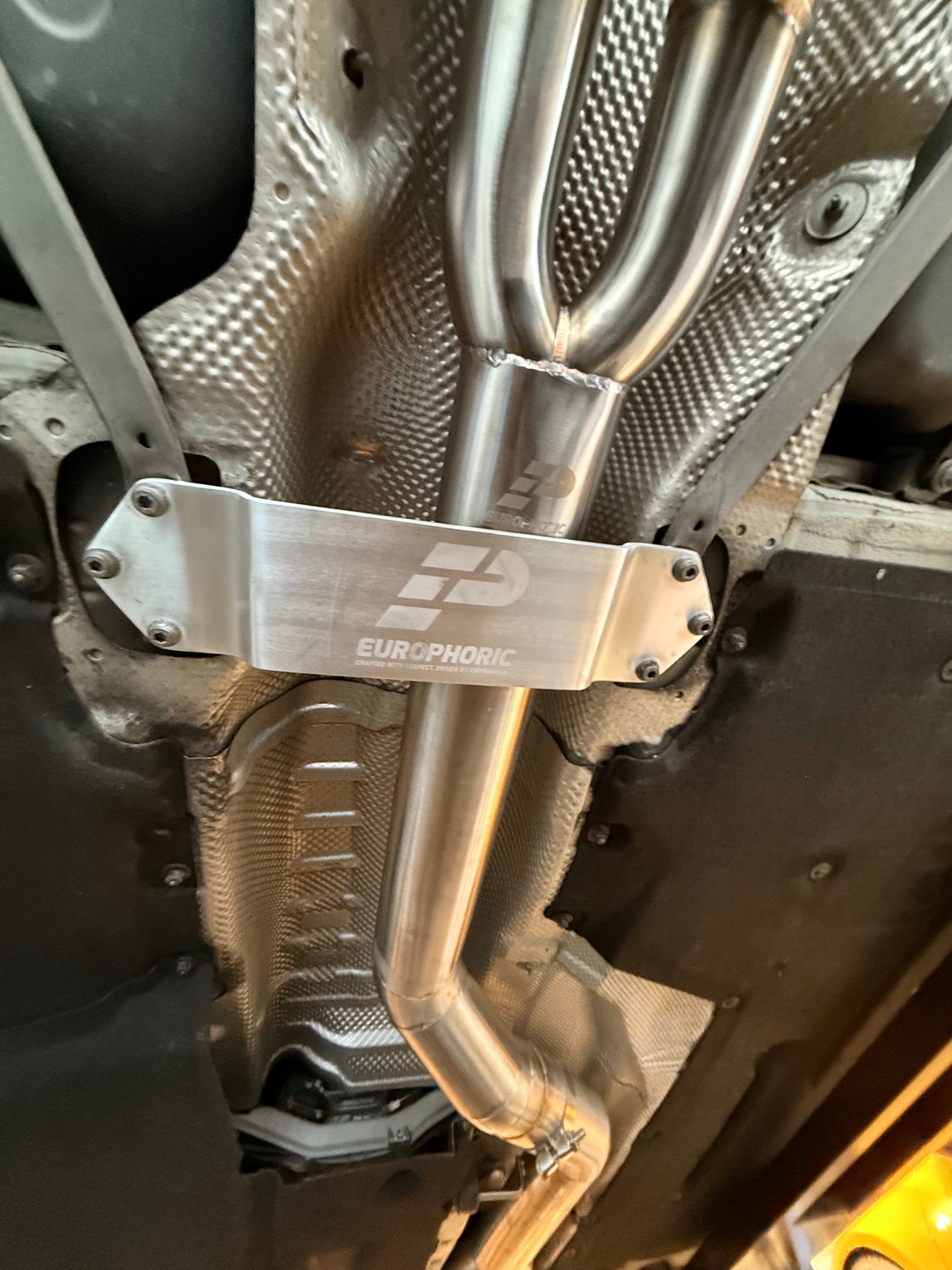 F80 & F82 (M3 & M4) SS304 Single Mid-Pipe