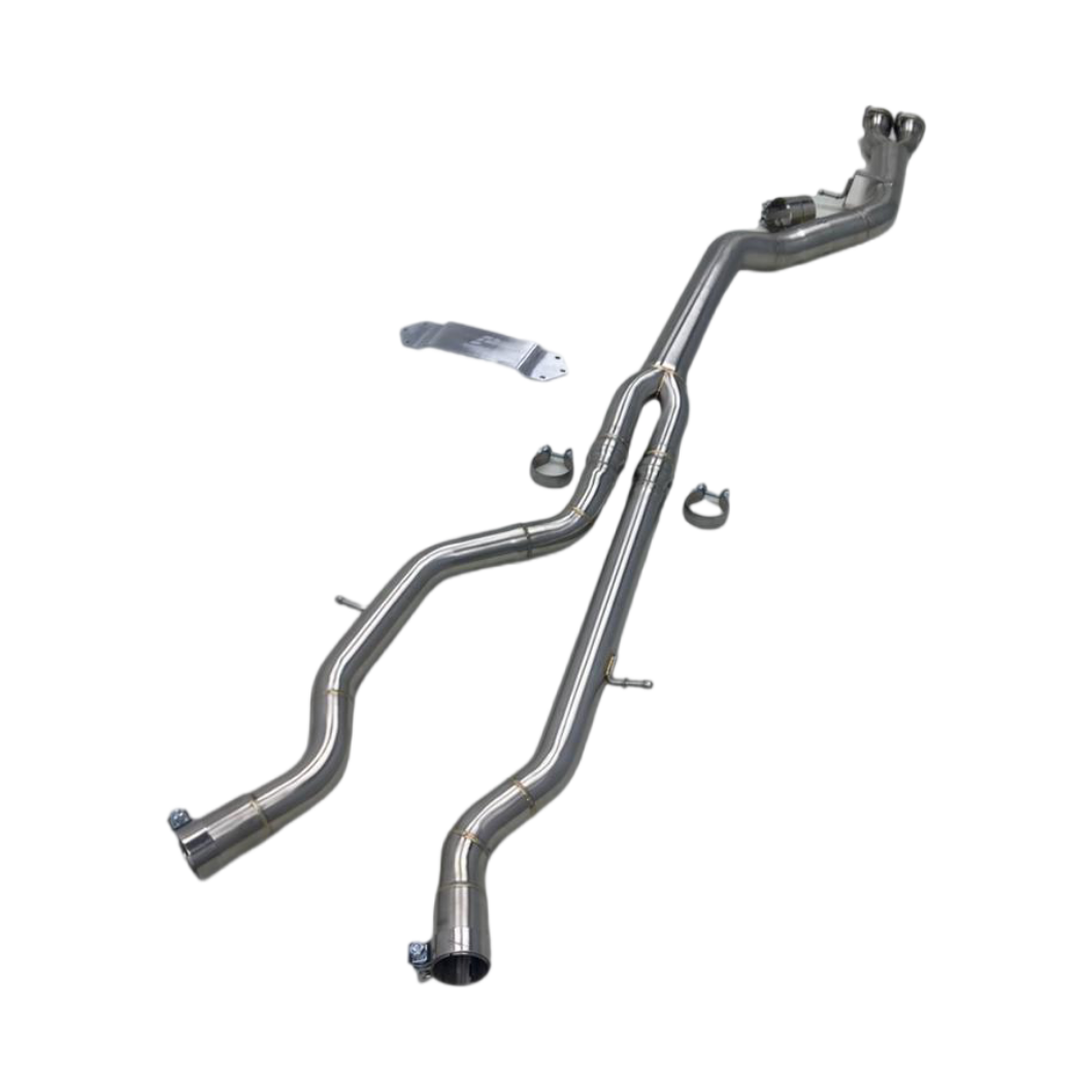 F80 & F82 (M3 & M4) SS304 Single Mid-Pipe