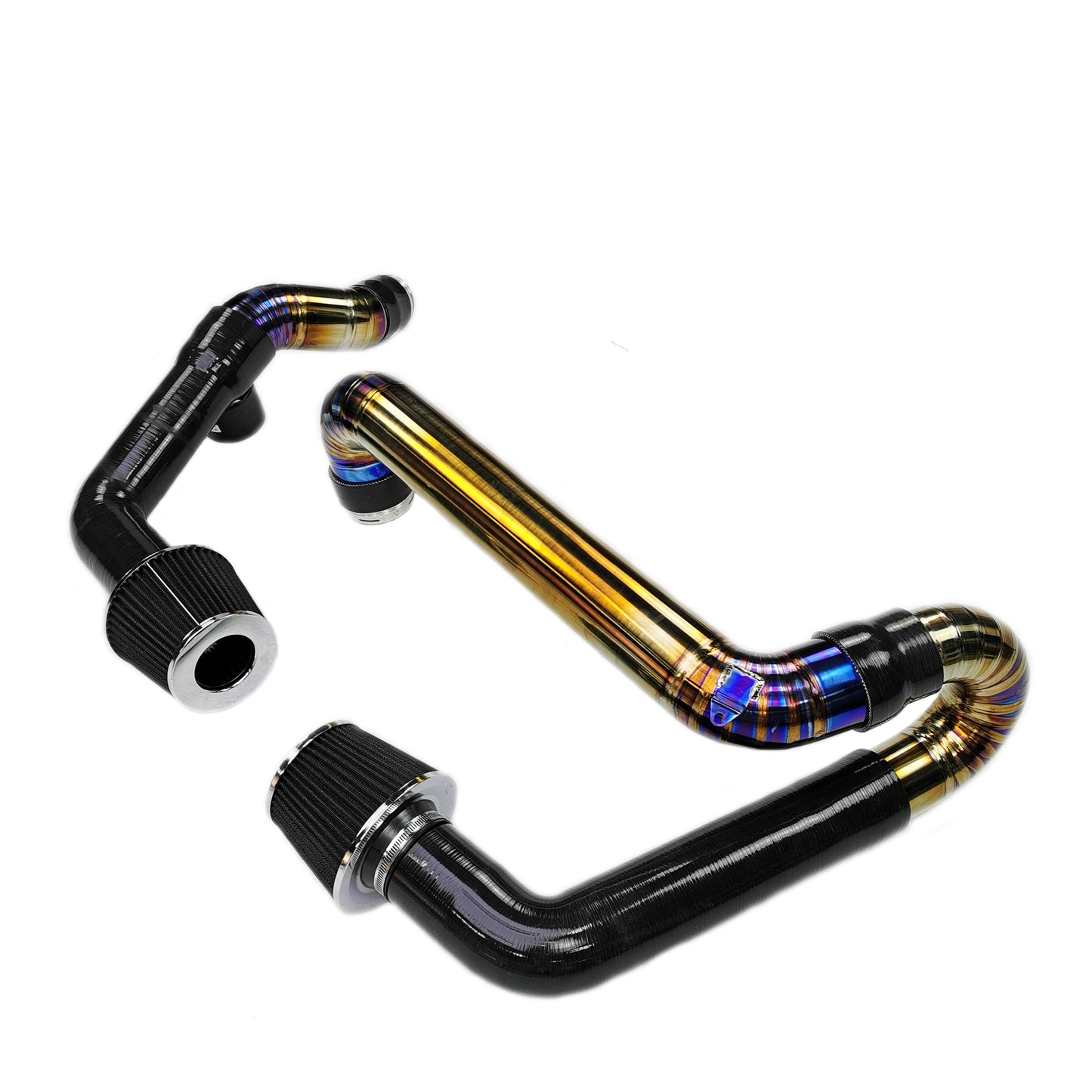 G8X (M3/M4/M2) Titanium/Silicone Front Mount Intakes