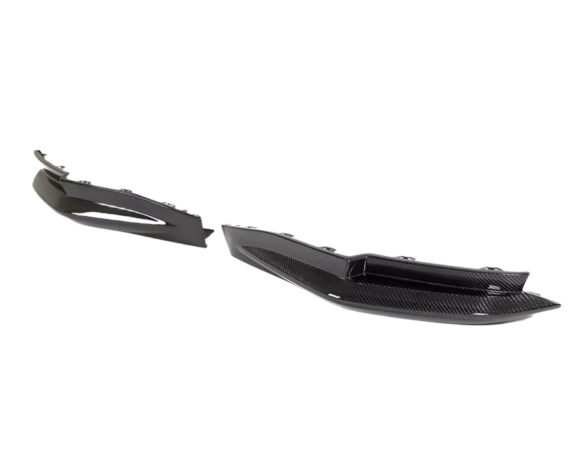 Performance Designed G80 (M3) Carbon Fiber Rear Bumper Aero Splitters