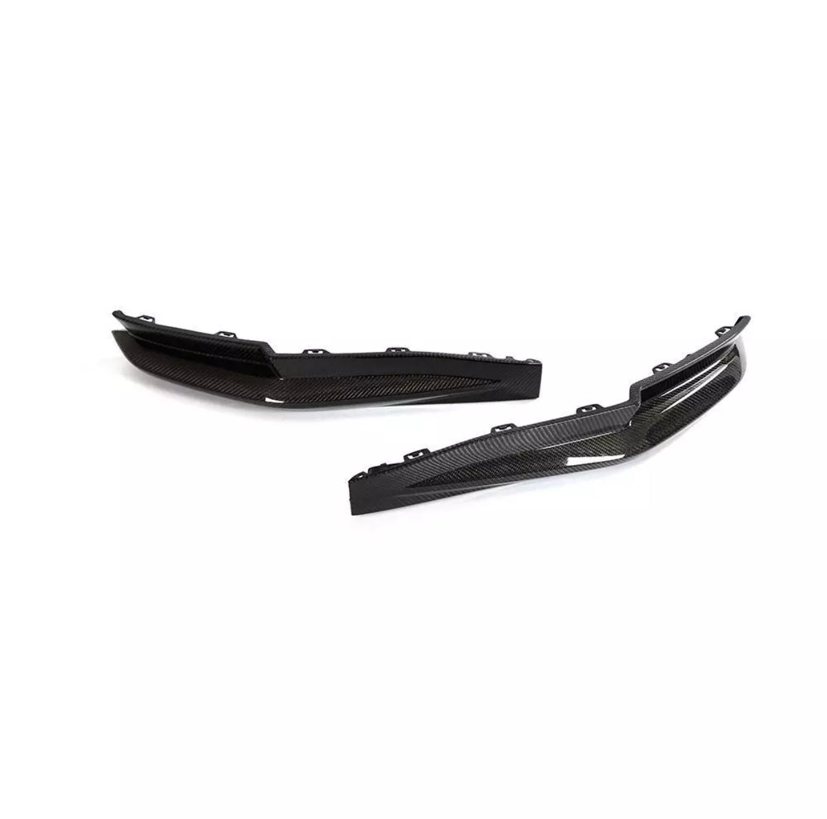 Performance Designed G80 (M3) Carbon Fiber Rear Bumper Aero Splitters