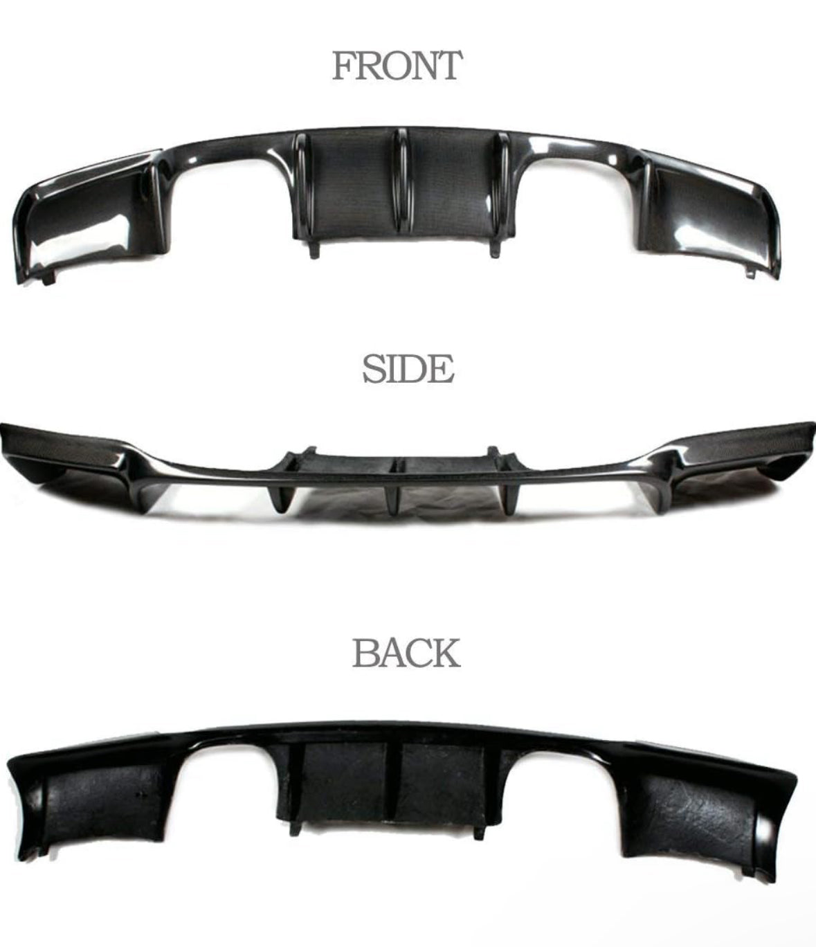 VARIS Designed E9X (M3) Carbon Fiber Aero Diffuser