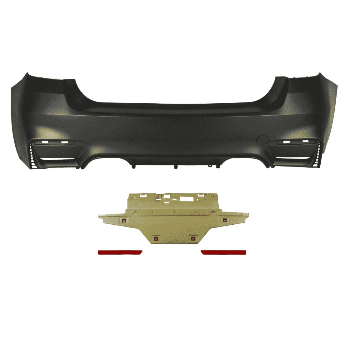 M3 Designed F30 (3 Series) Rear Bumper