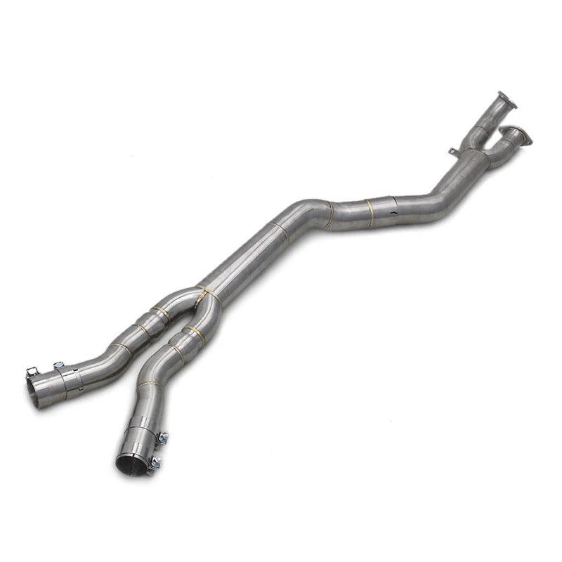 G80 & G82 (M3 & M4) SS304 Equal Length Mid-Pipe
