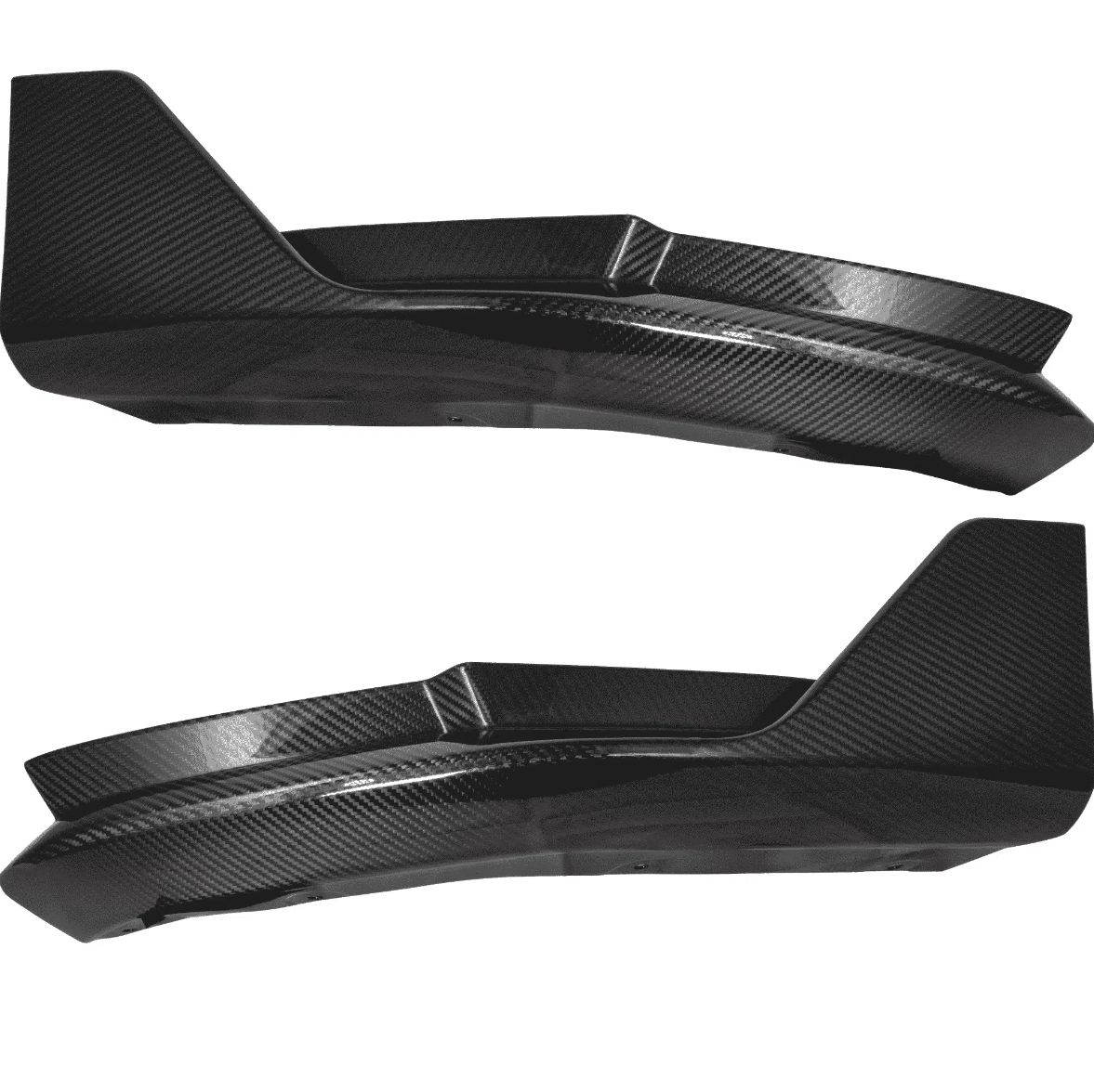 Suvneer™  Designed G8X (M3 & M4) Carbon Fiber Rear Bumper Aero Splitters