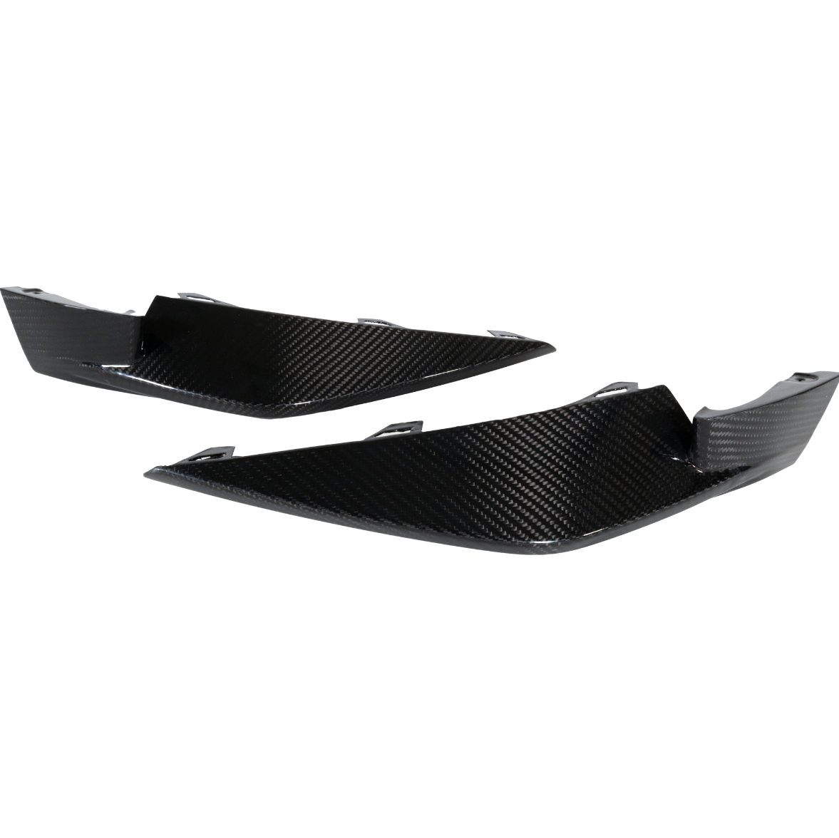 Suvneer™ Designed G8X (M3 & M4) Carbon Fiber Rear Bumper Aero Splitters